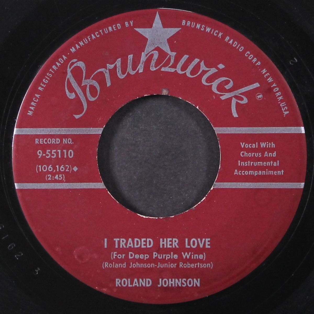 i traded her love / i'll be with you by ROLAND JOHNSON