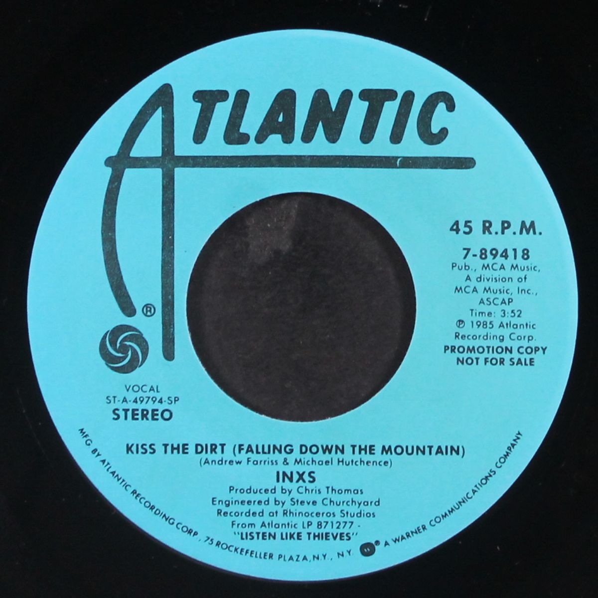 kiss the dirt (falling down the mountain) / same by INXS