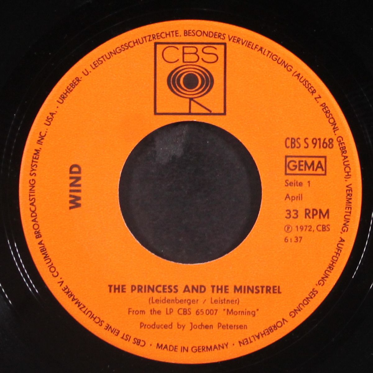 the princess and the minstrel by WIND