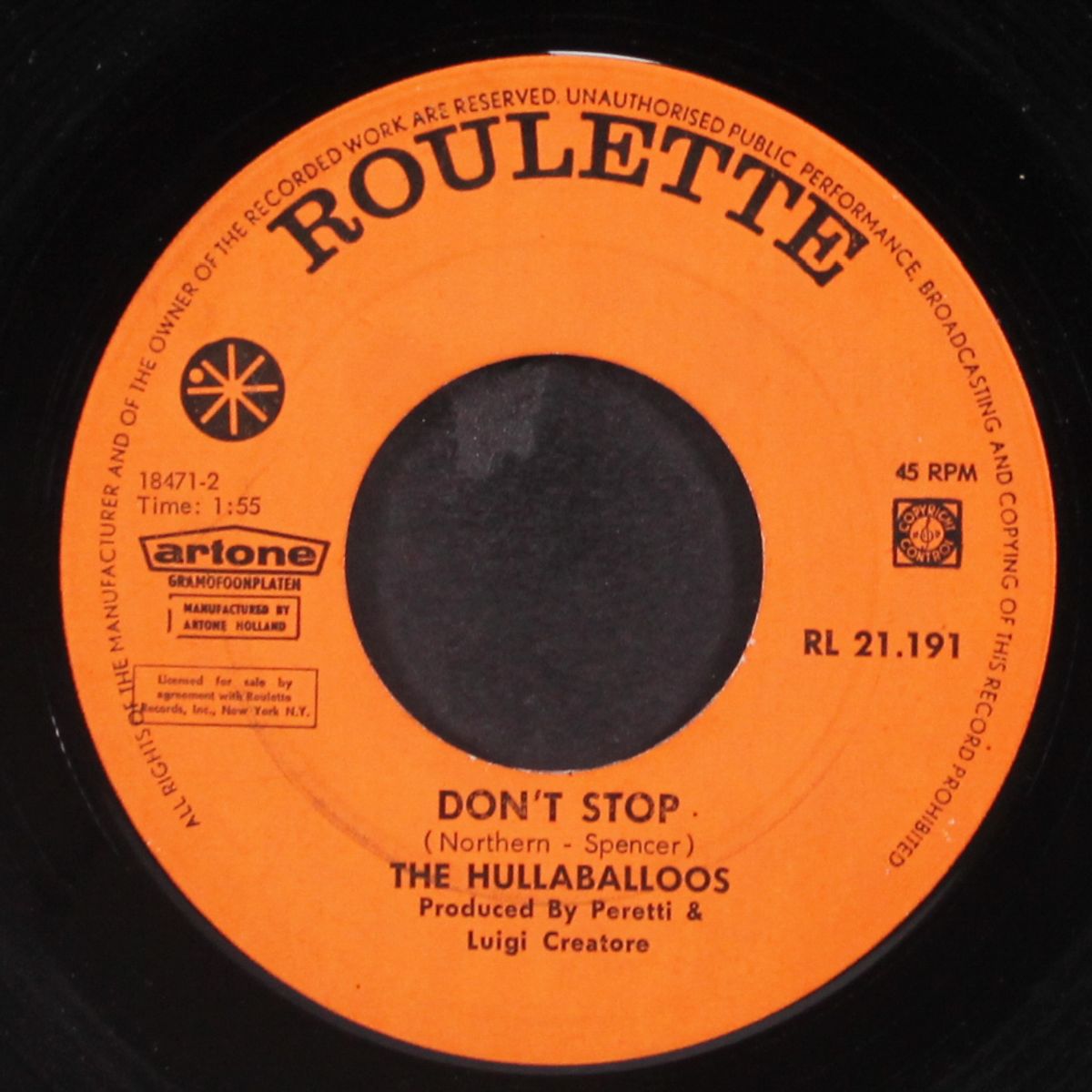 don't stop / learning the game by HULLABALLOOS