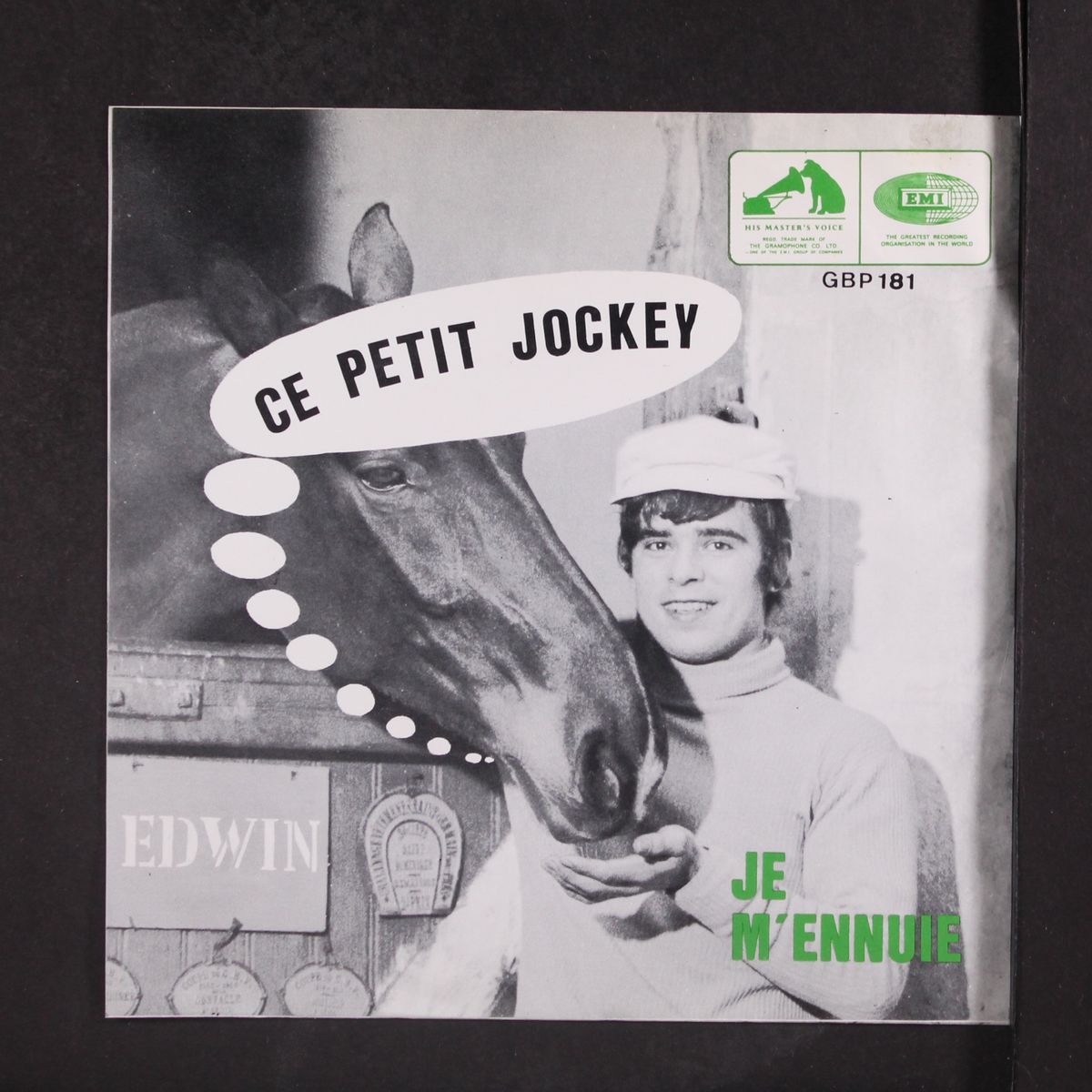 ce petit jockey / je m'ennuie by EDWIN