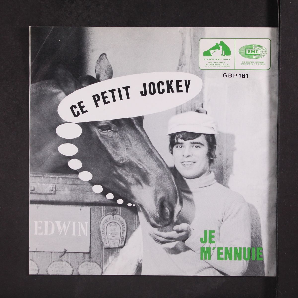ce petit jockey / je m'ennuie by EDWIN