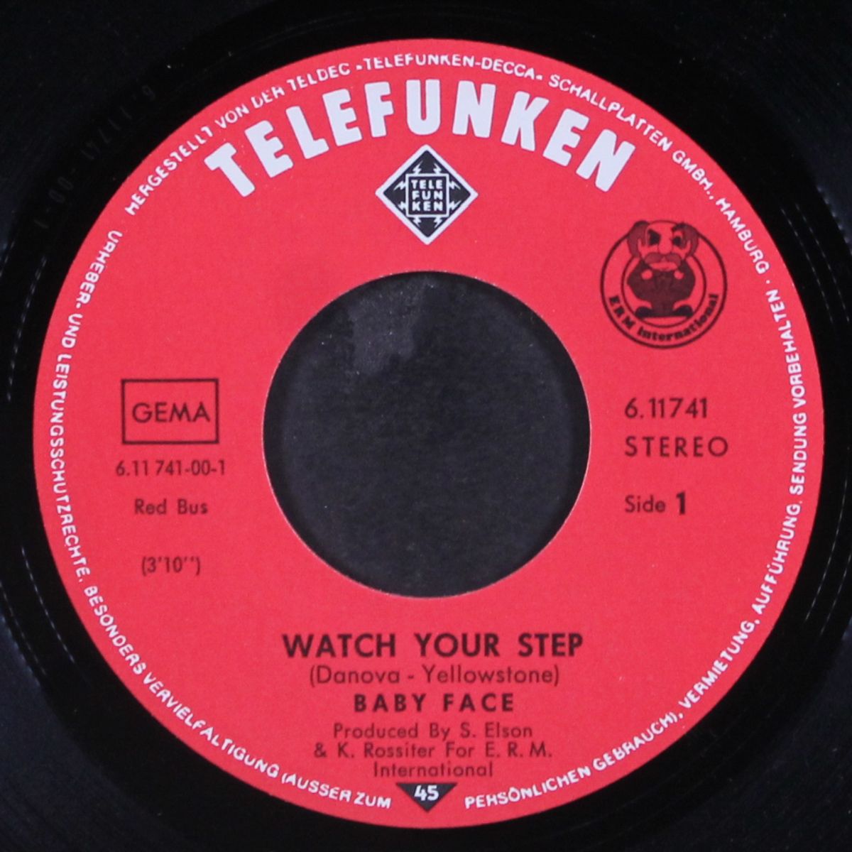 watch your step / little blue by BABY FACE