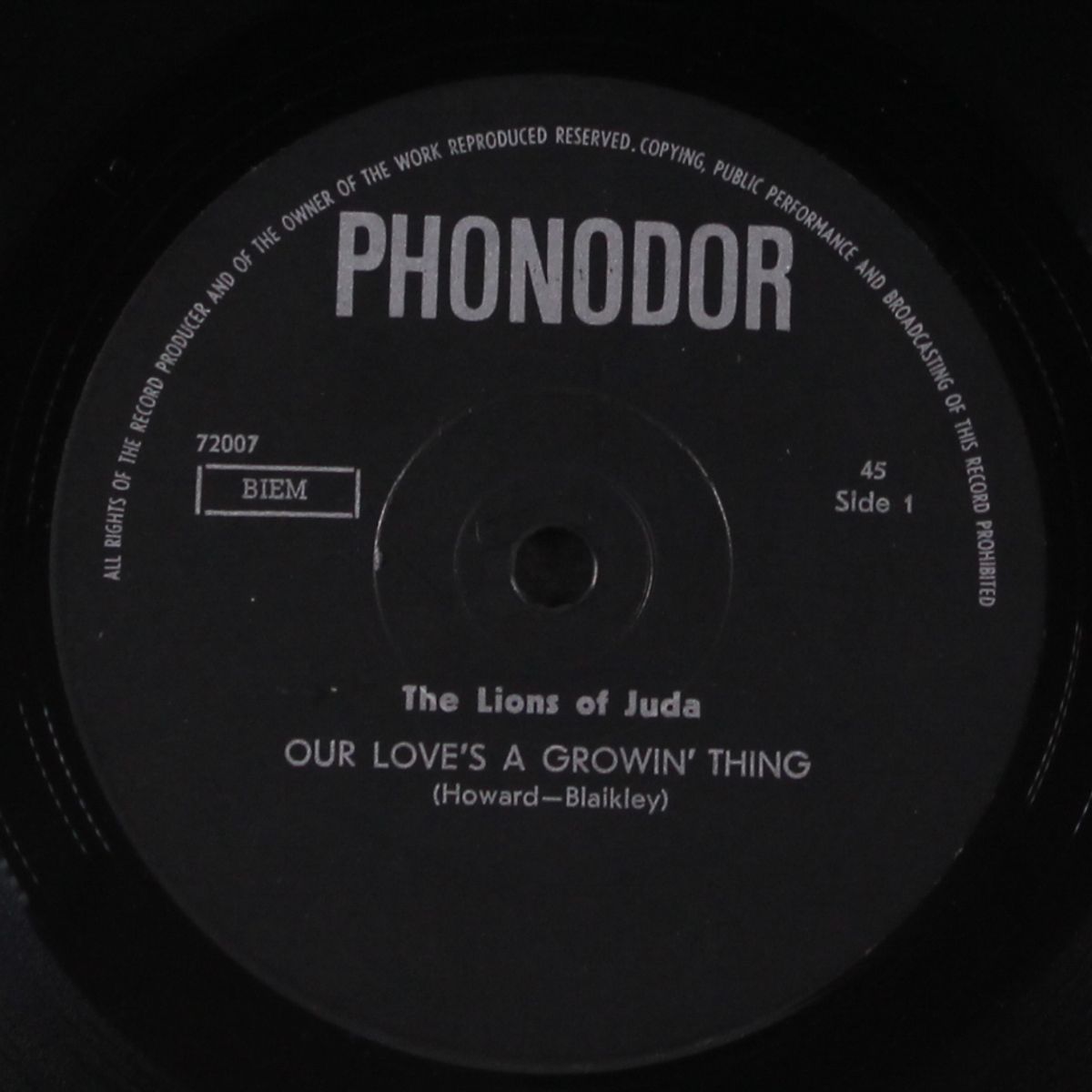 our love's a growin' thing / katja by LIONS OF JUDA