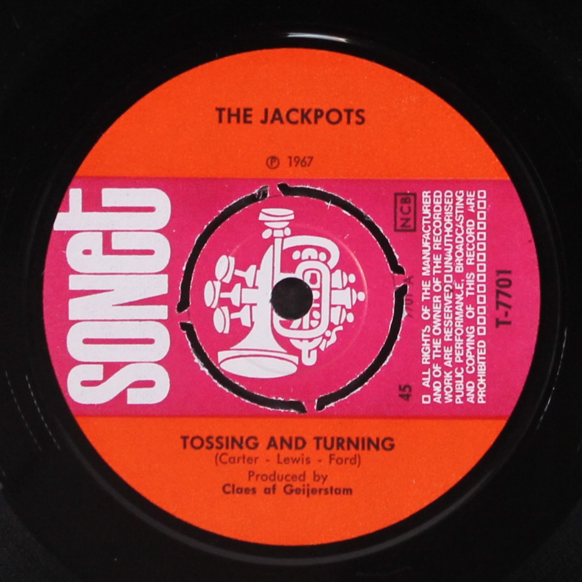 tossing and turning / wherever you are by JACKPOTS