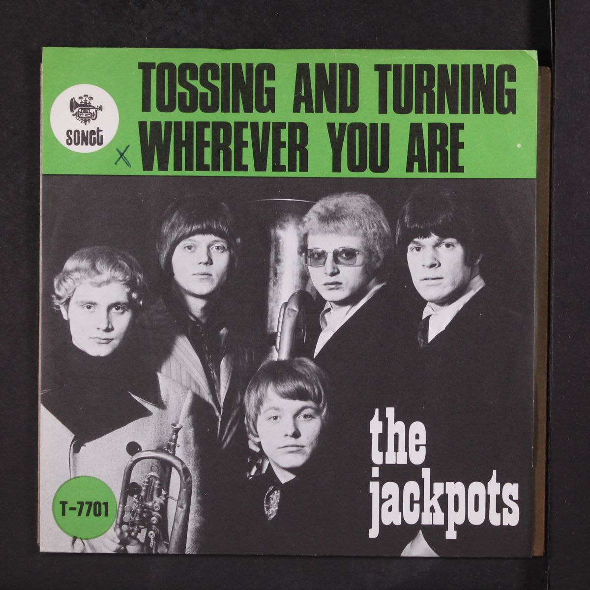 tossing and turning / wherever you are by JACKPOTS