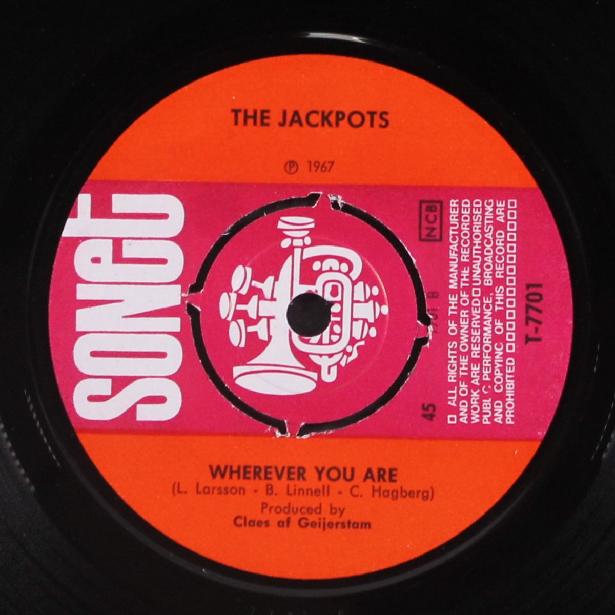 tossing and turning / wherever you are by JACKPOTS