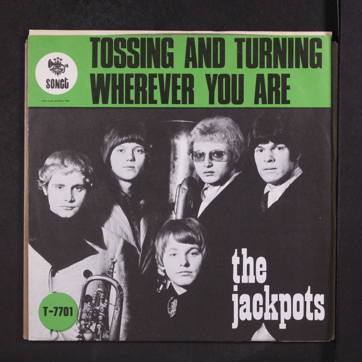 tossing and turning / wherever you are by JACKPOTS