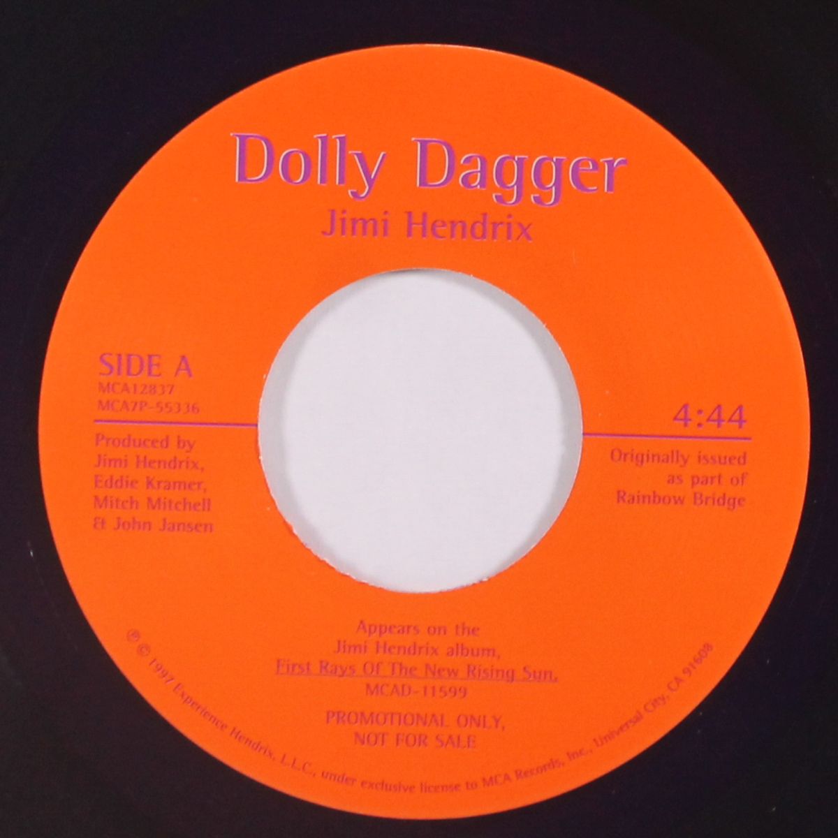dolly dagger / night bird flying by JIMI HENDRIX