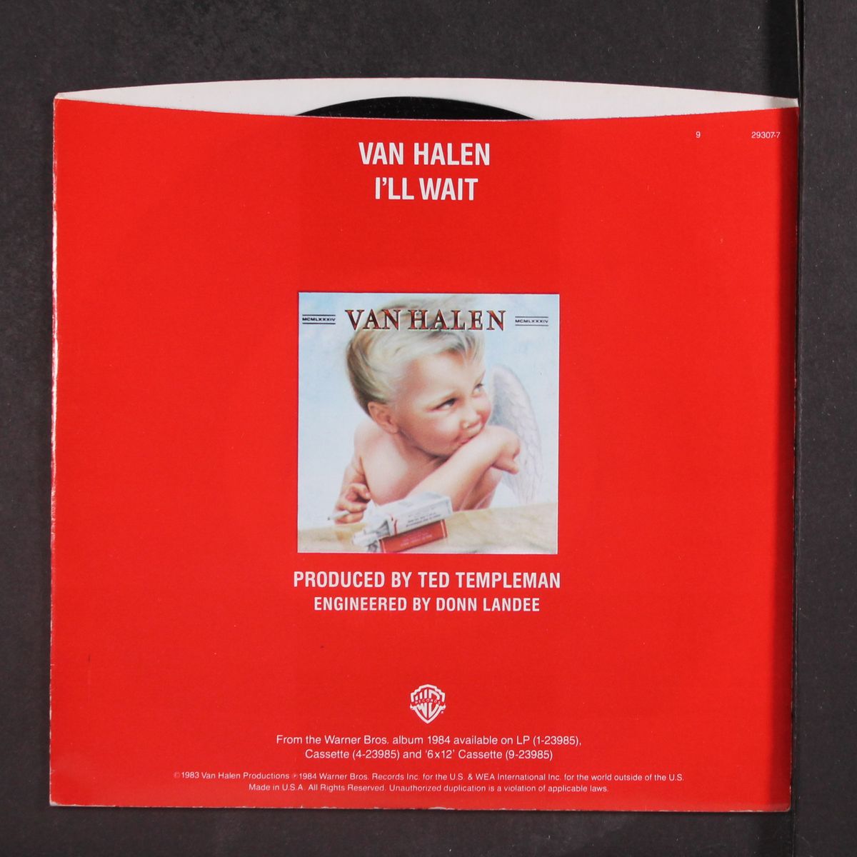 i'll wait / girl gone bad by VAN HALEN