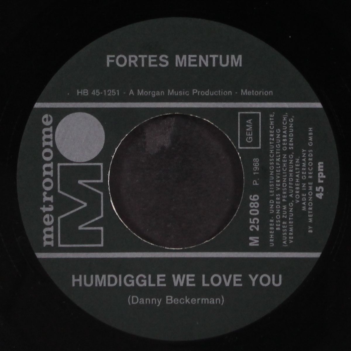 i can't go on loving you / humdiggle we love you by FORTES MENTUM