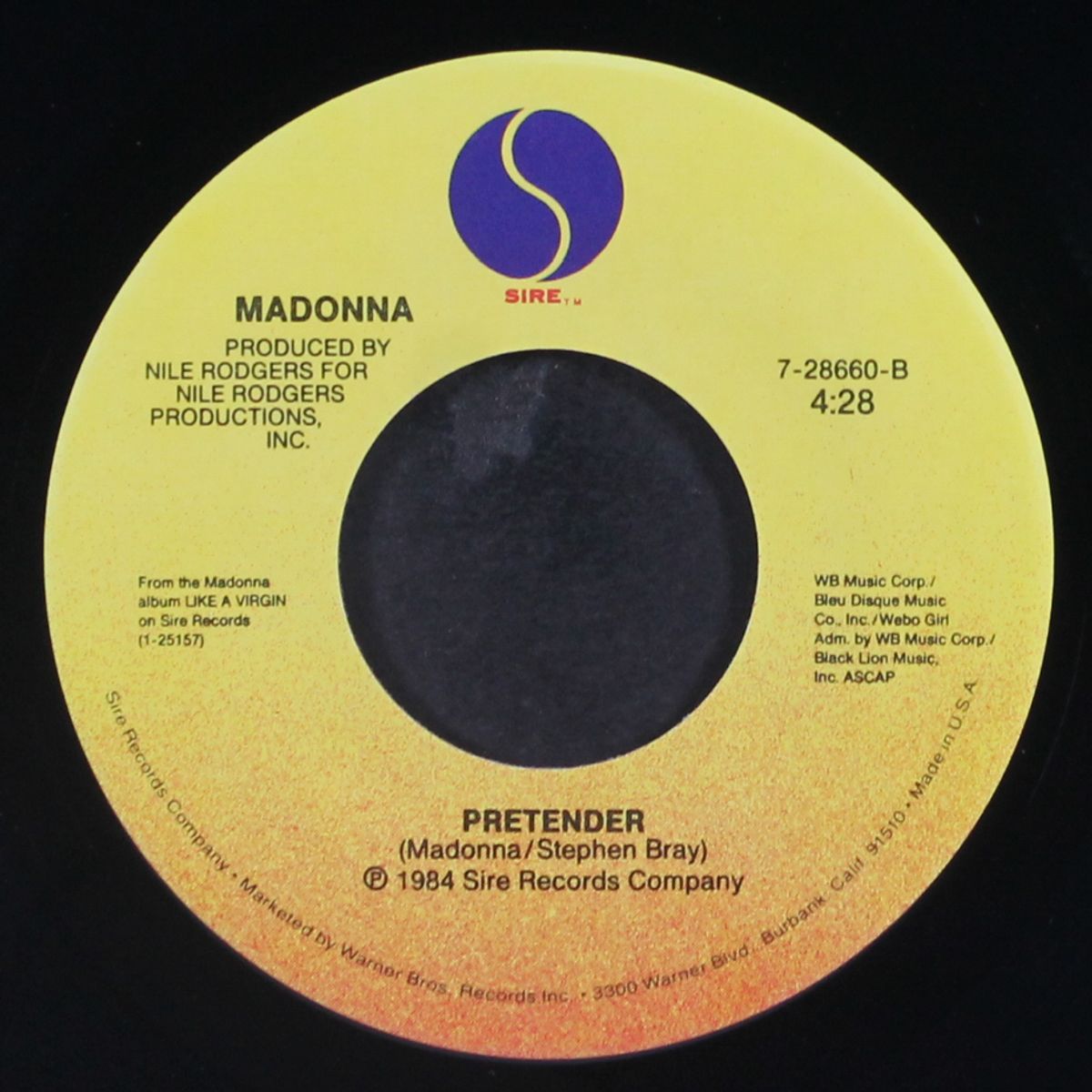 papa don't preach / pretender by MADONNA