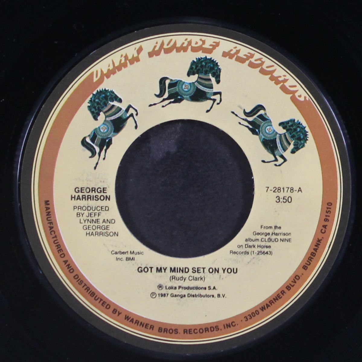 got my mind set on you / lay his head by GEORGE HARRISON