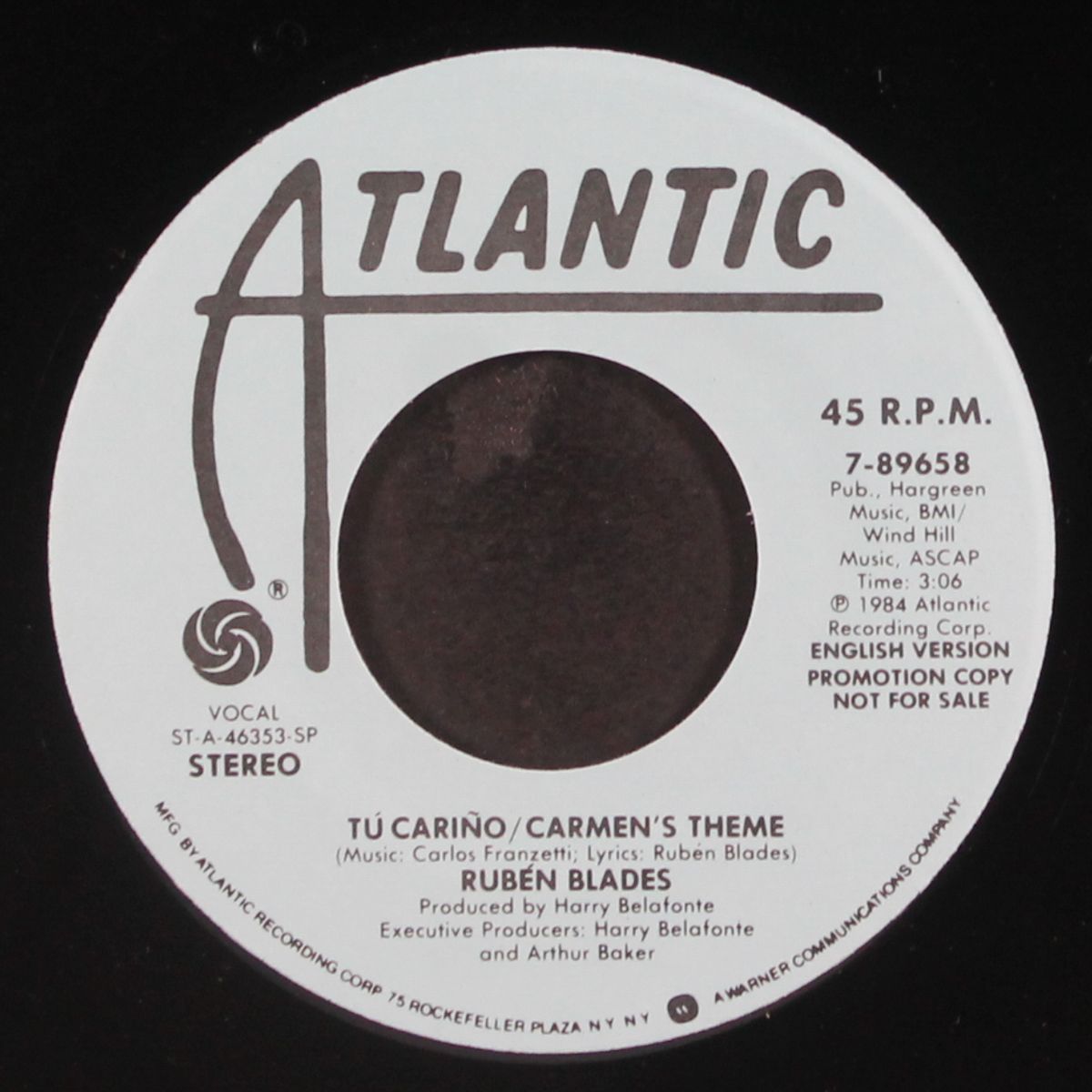 tu carino - carmen's theme / english version by RUBEN BLADES