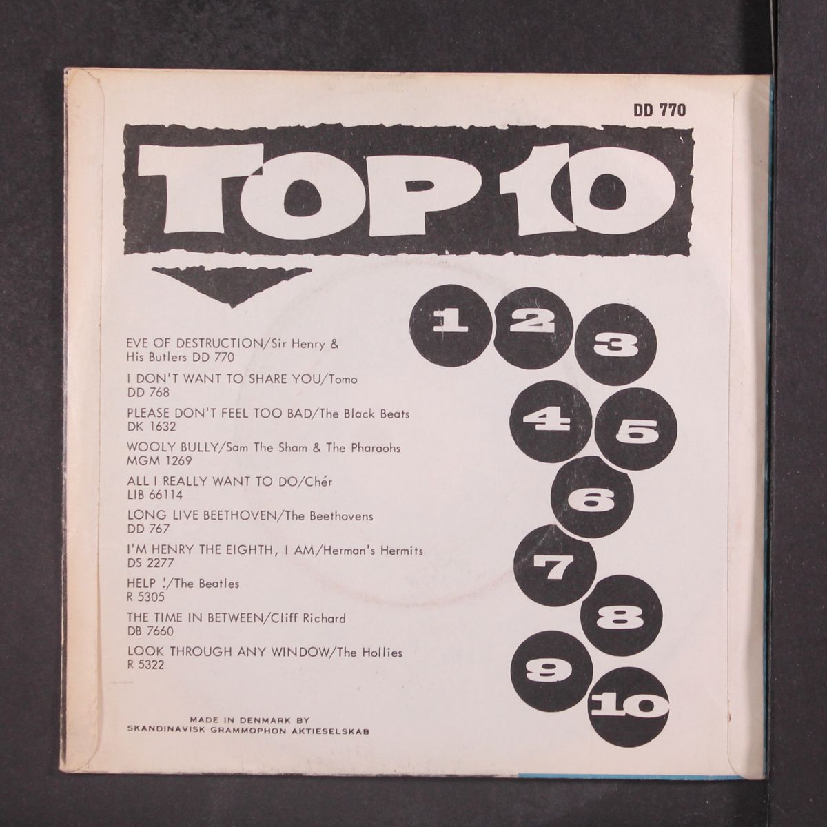 eve of destruction / it keeps raining by SIR HENRY & BUTLERS