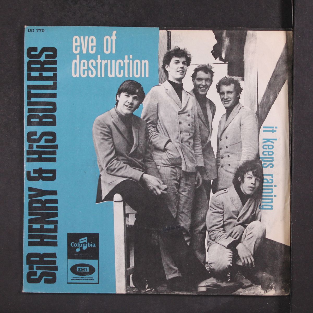 eve of destruction / it keeps raining by SIR HENRY & BUTLERS