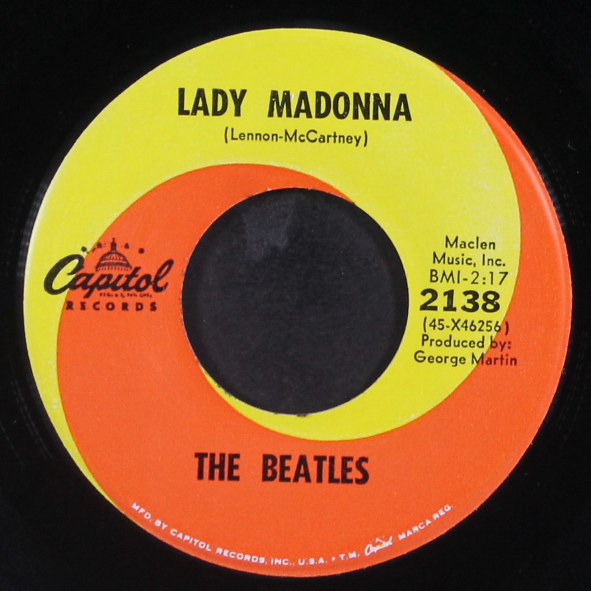 lady madonna / the inner light by BEATLES