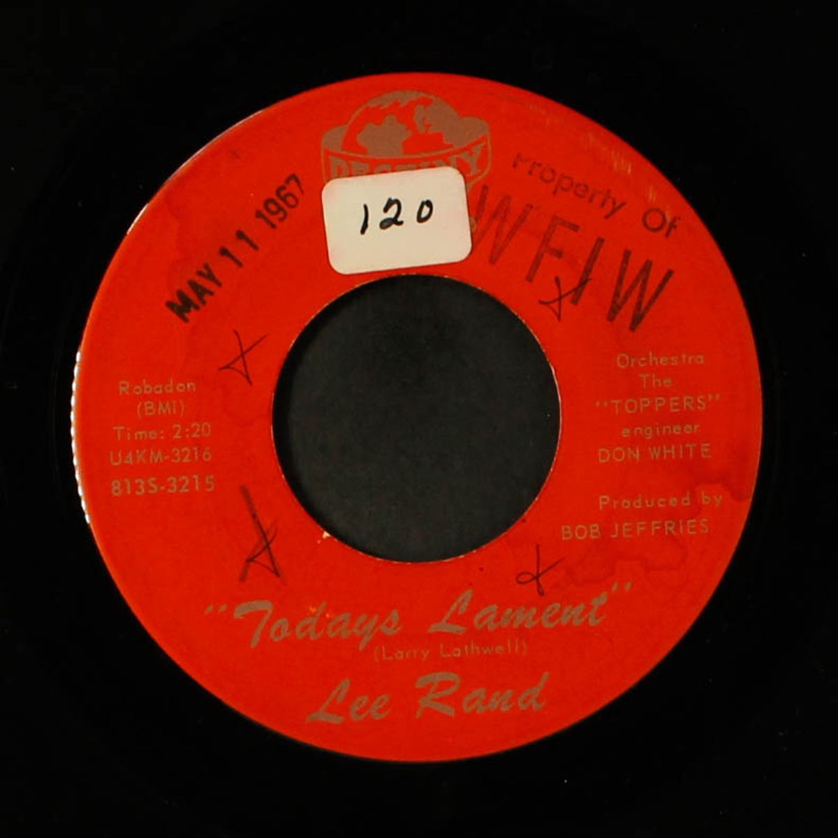love & her / todays lament by LEE RAND