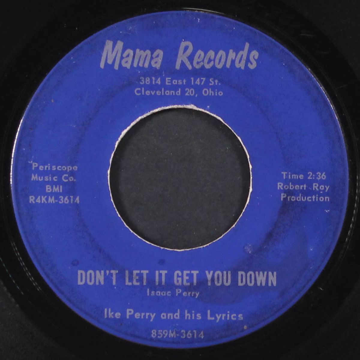 at the party / don't let it get you down by IKE PERRY & LYRICS