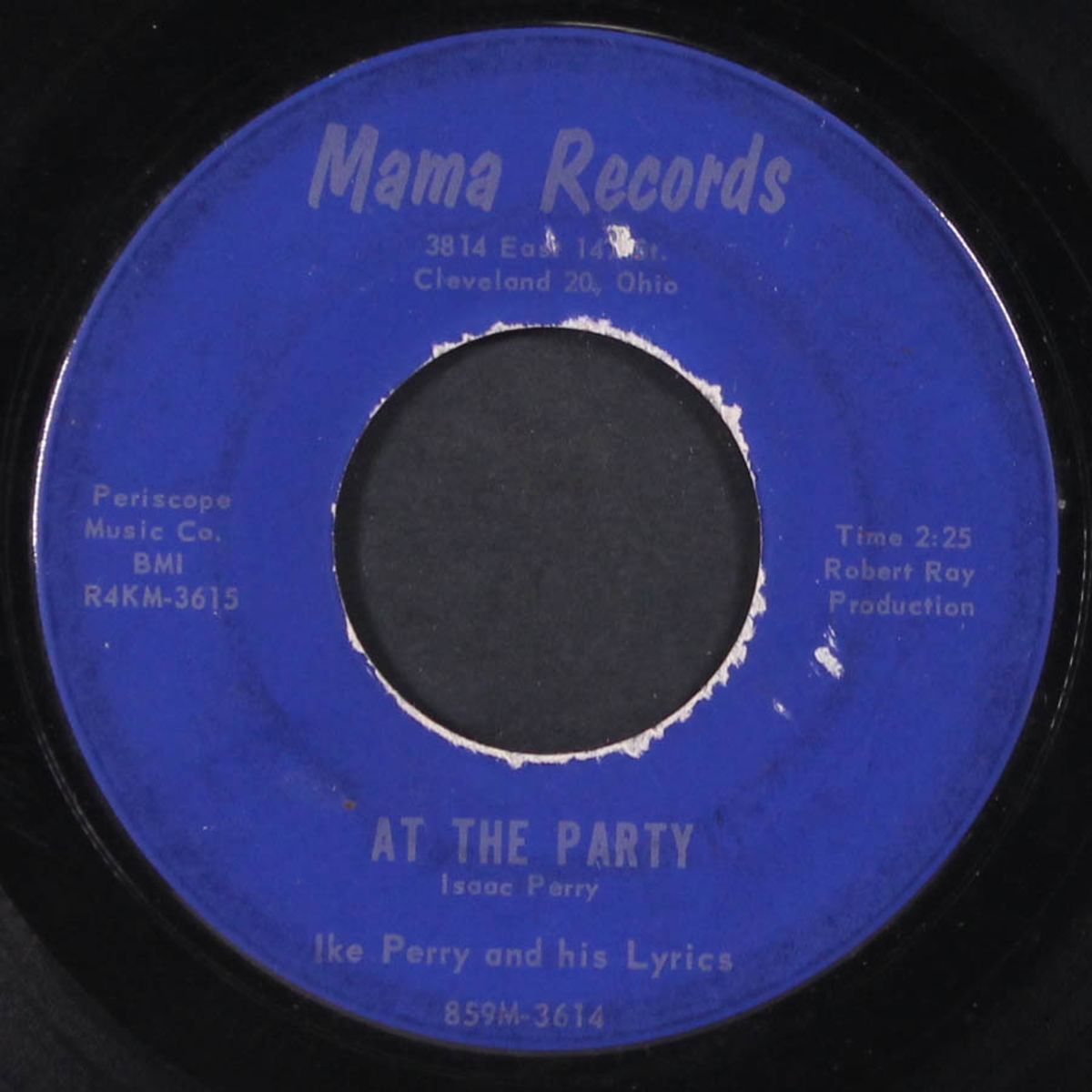 at the party / don't let it get you down by IKE PERRY & LYRICS