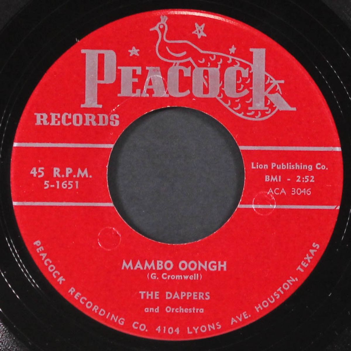 come back to me / mambo oongh by DAPPERS
