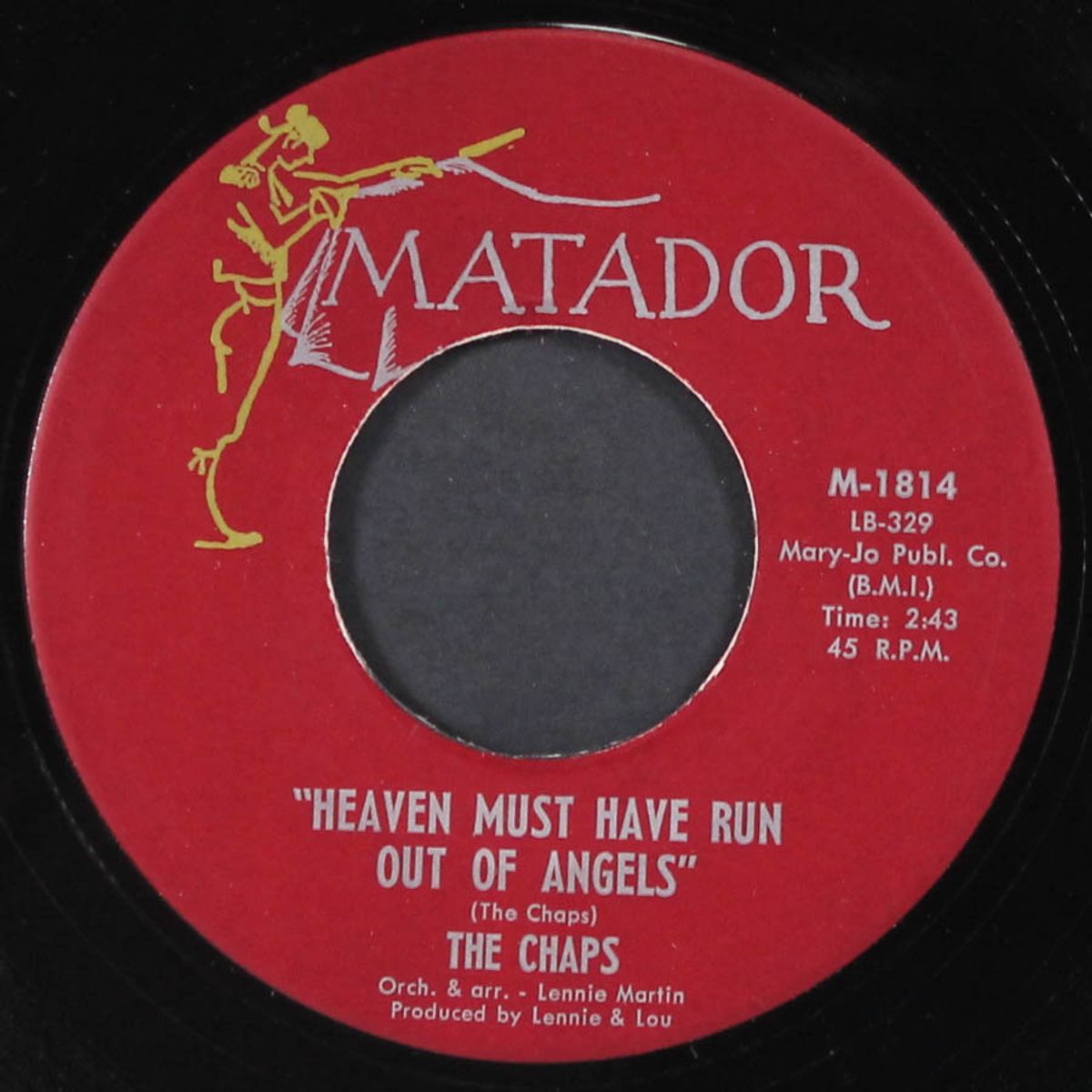they'll never be / heaven must have run out of angels by CHAPS