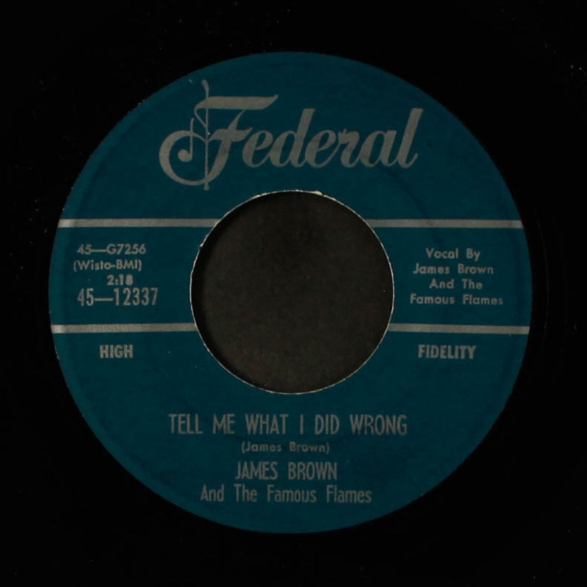 try me / tell me what i did wrong by JAMES BROWN