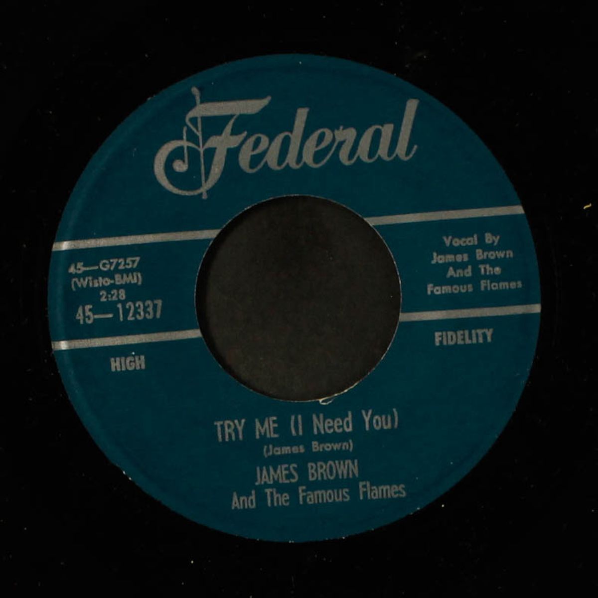 try me / tell me what i did wrong by JAMES BROWN