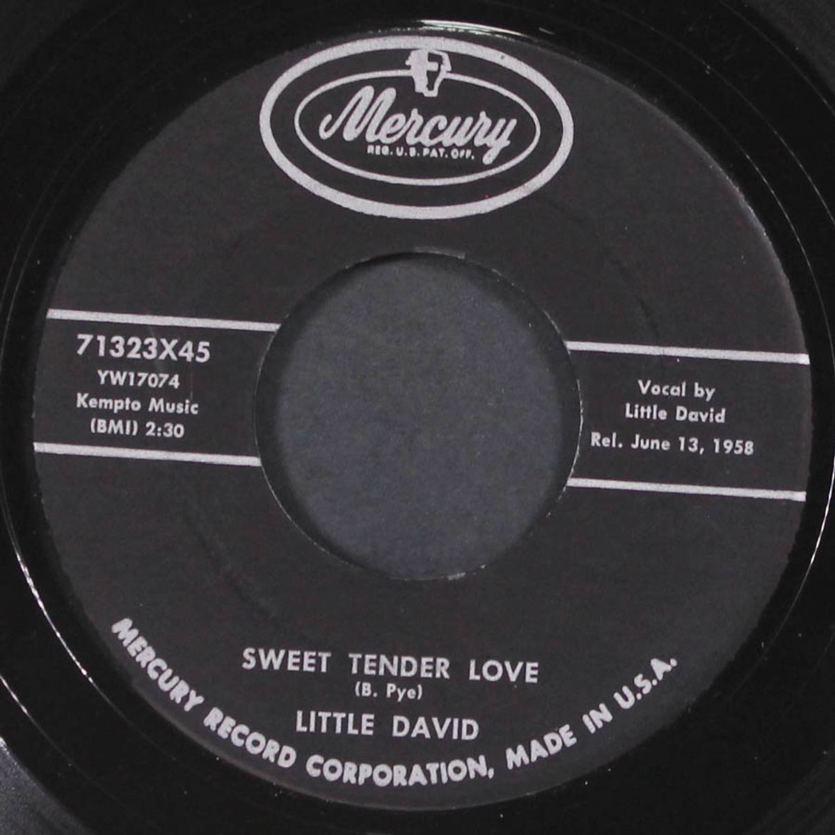 i'm glad i waited / sweet tender love by LITTLE DAVID