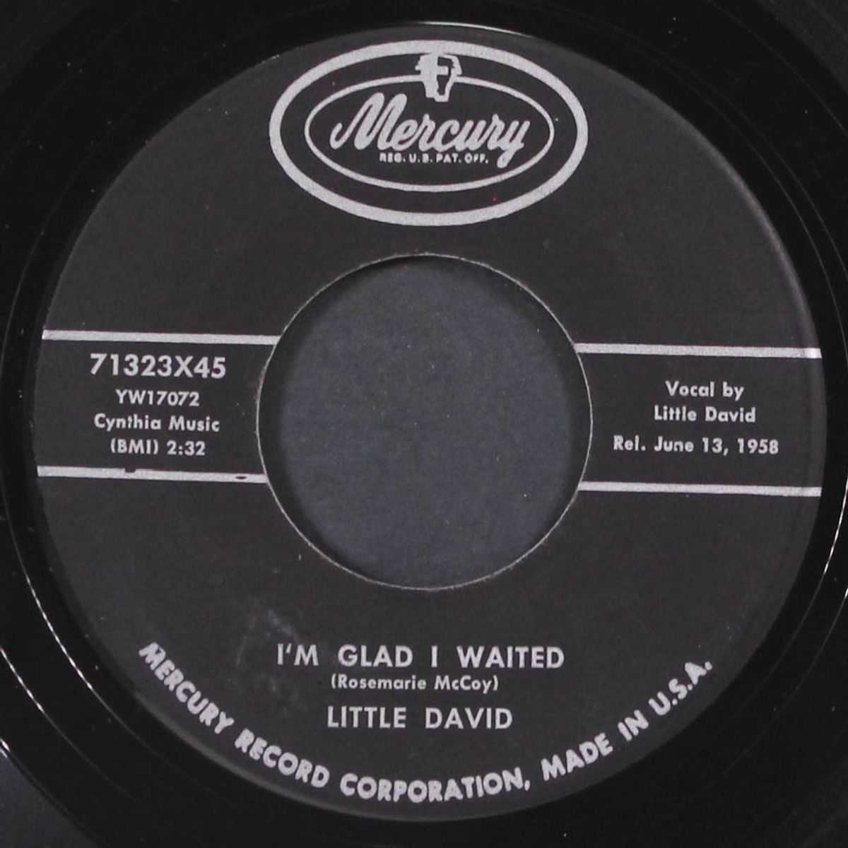 i'm glad i waited / sweet tender love by LITTLE DAVID