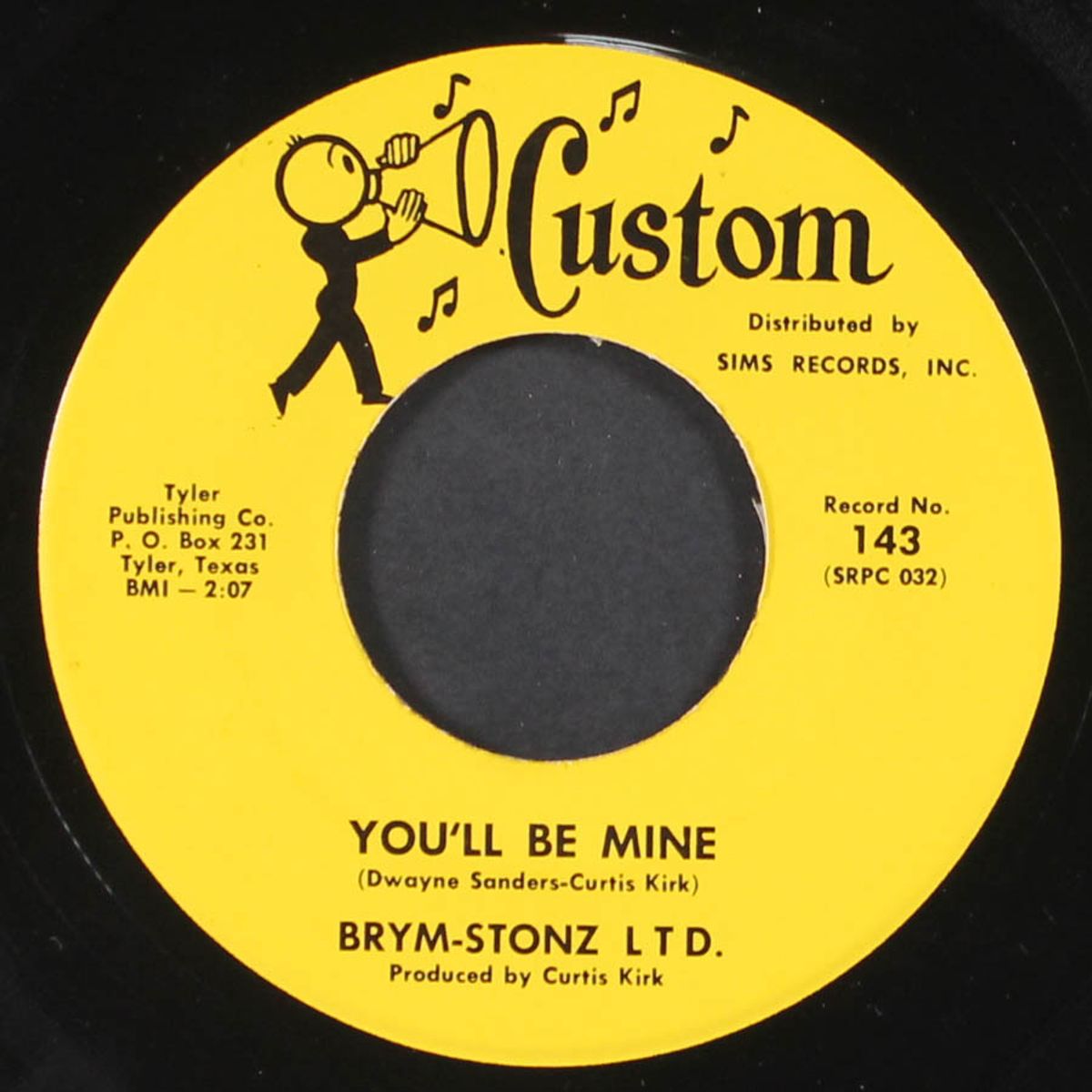 you'll be mine / times gone by by BRYM-STONZ LTD