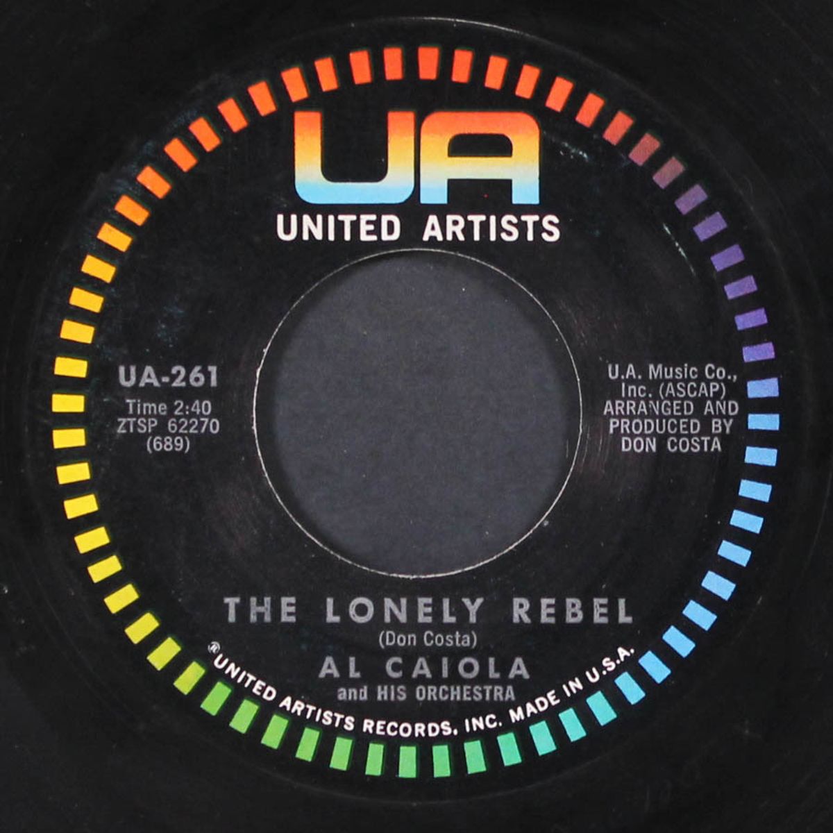 the magnificent seven / the lonely rebel by AL CAIOLA