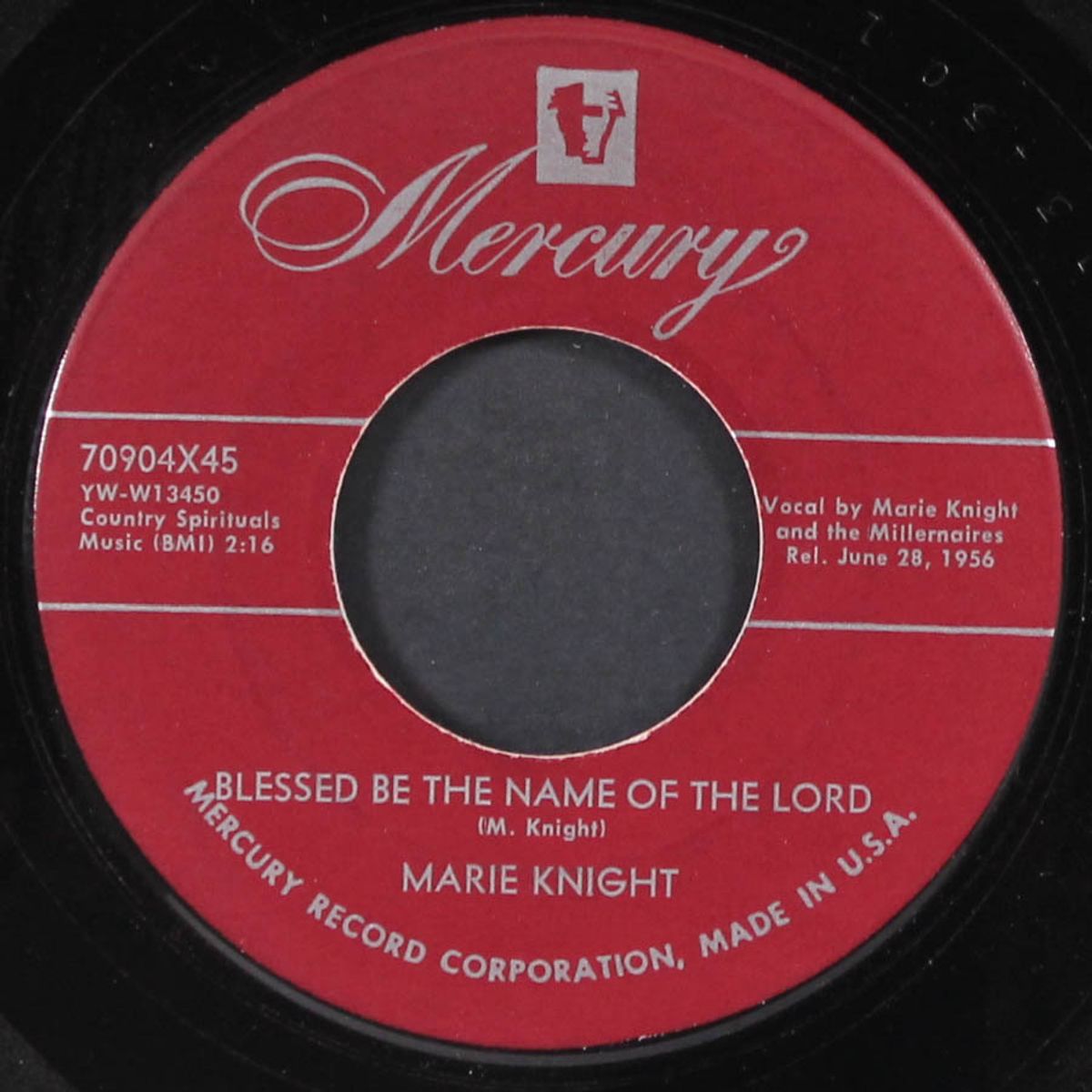blessed be the name of the lord / stand by me by MARIE KNIGHT