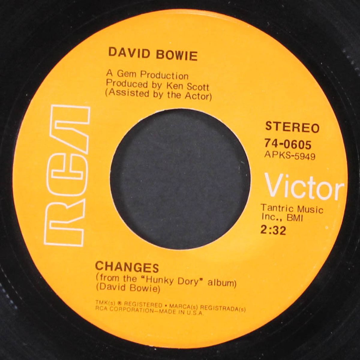 changes / andy warhol by DAVID BOWIE