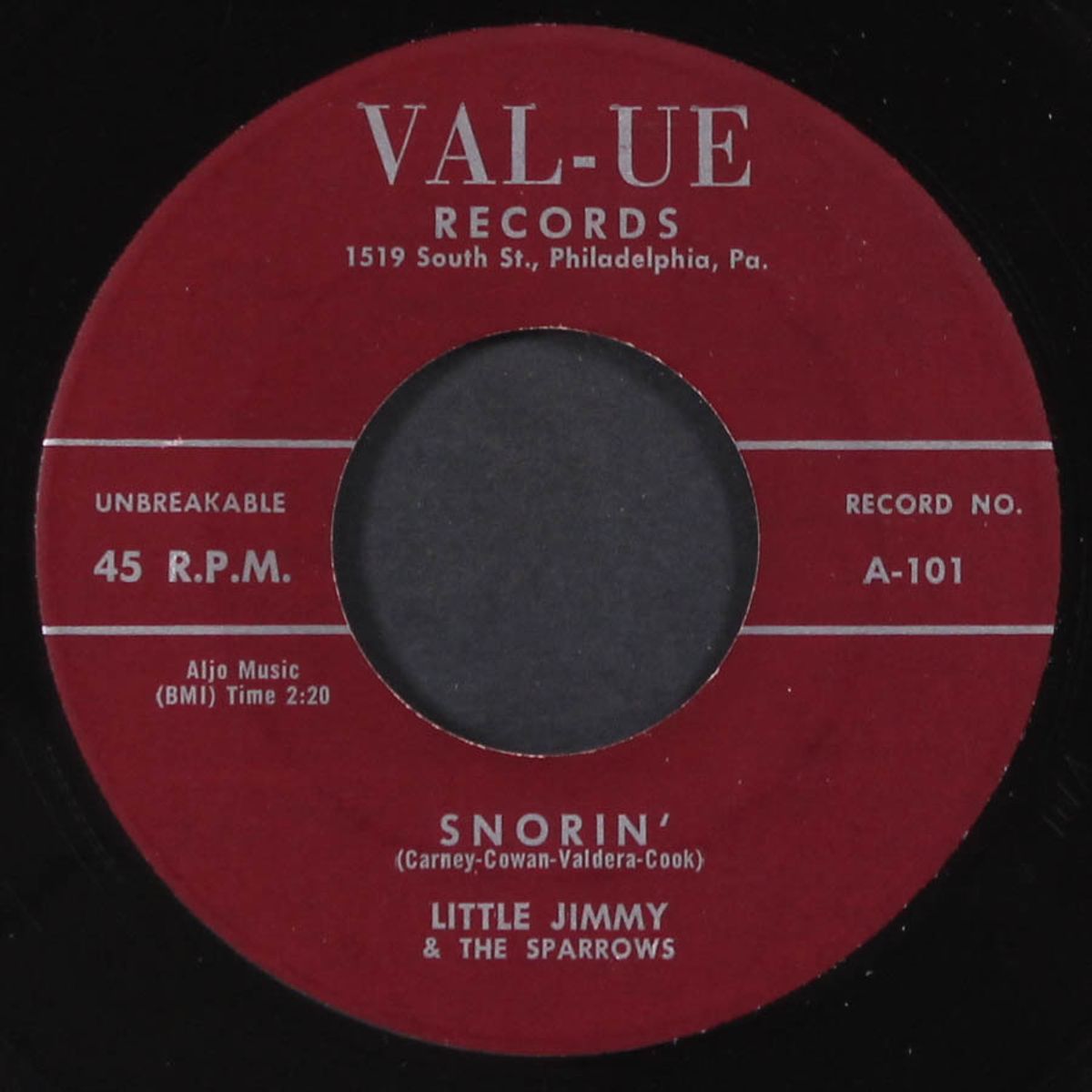 two hearts together / snorin' by LITTLE JIMMY & SPARROWS