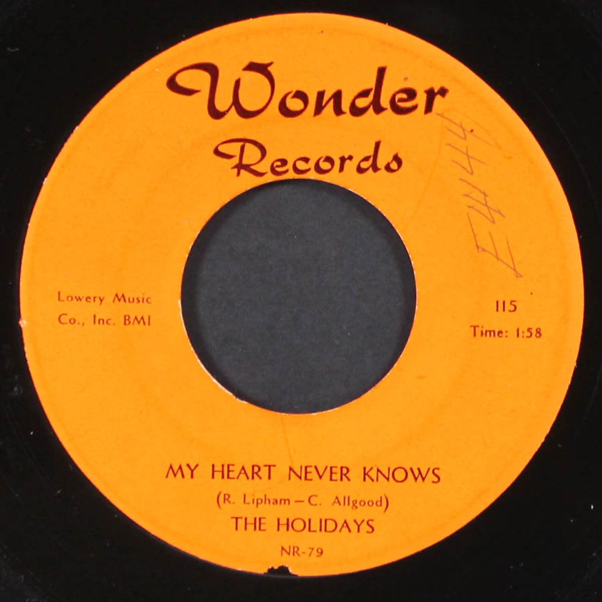 who knows / my heart never knows by HOLIDAYS