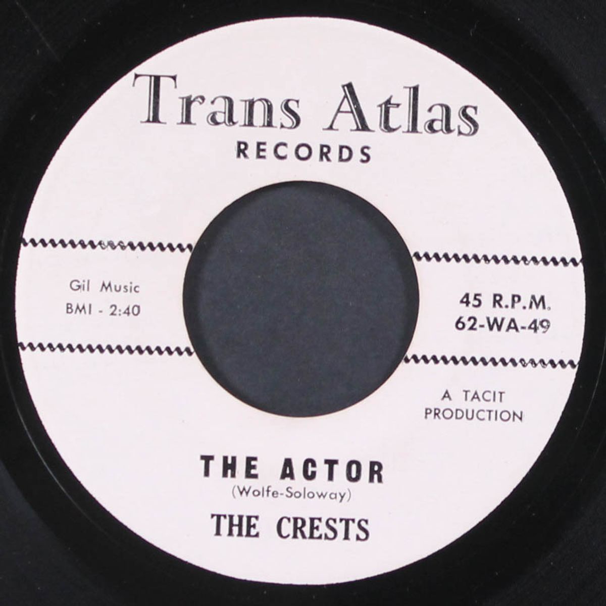 the actor / tears will fall by CRESTS