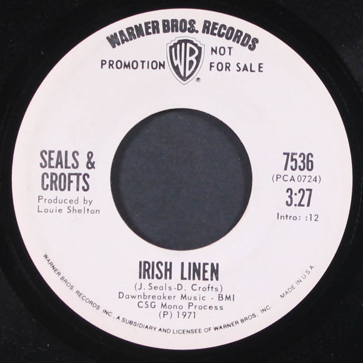 when i meet them / irish linen by SEALS & CROFTS