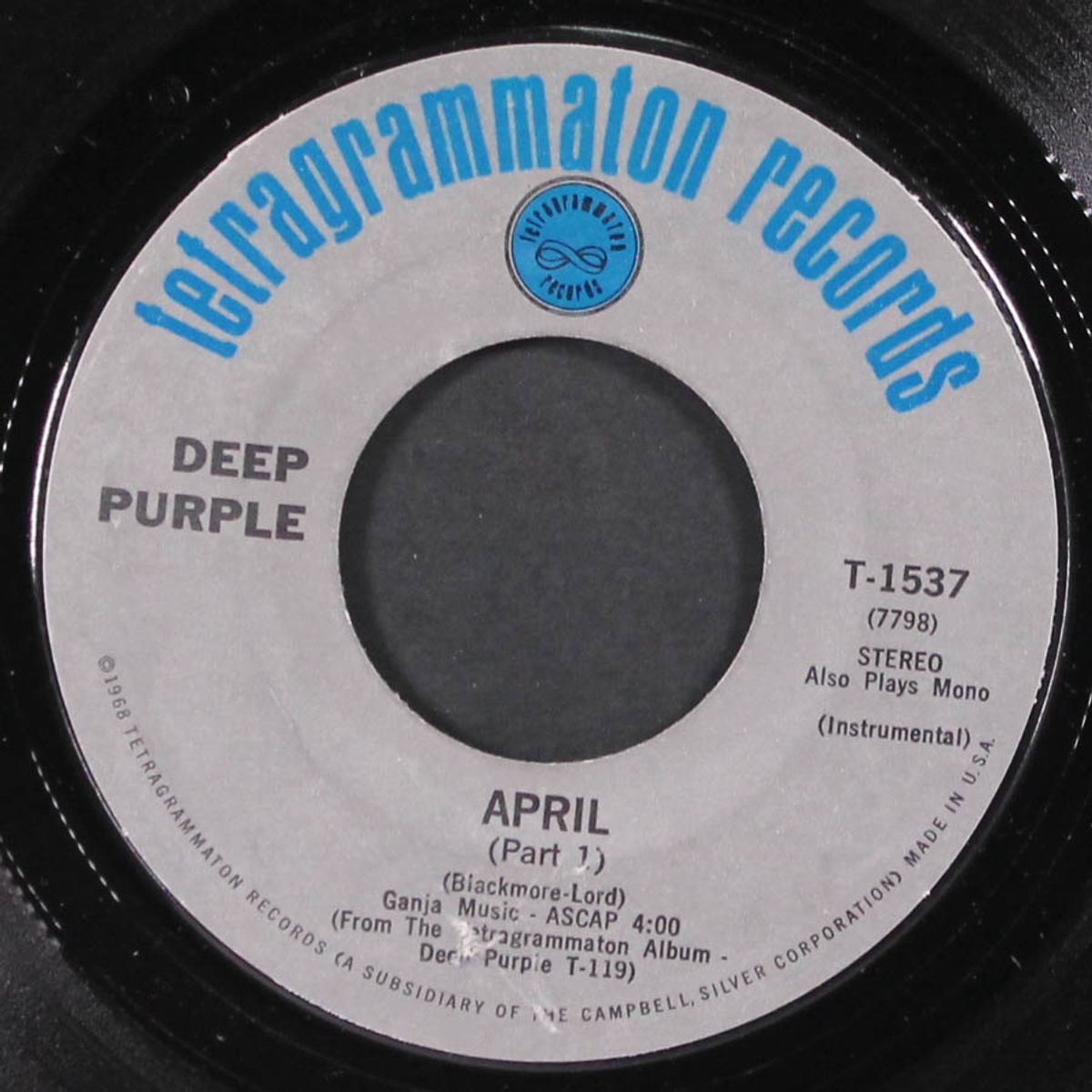 hallelujah / april by DEEP PURPLE