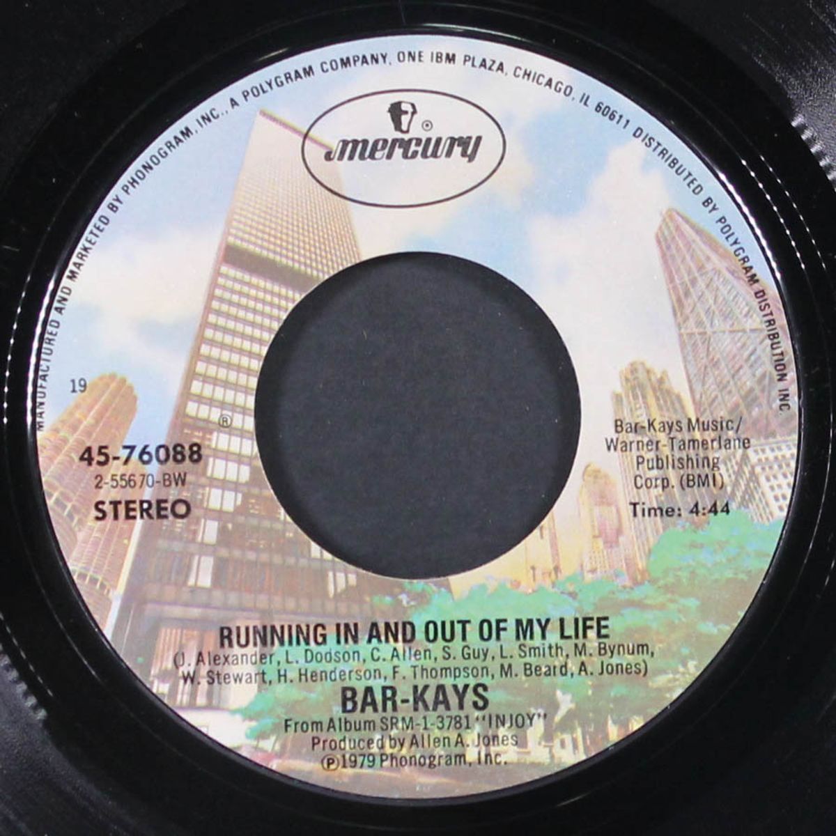 boogie body land / running in and out of my life by BAR-KAYS