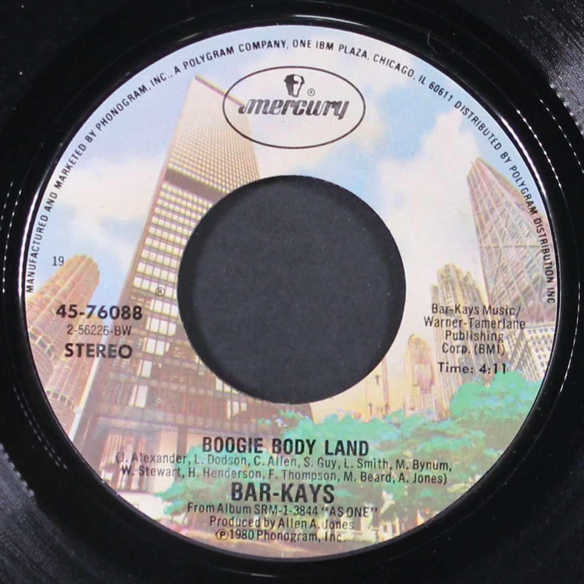 boogie body land / running in and out of my life by BAR-KAYS
