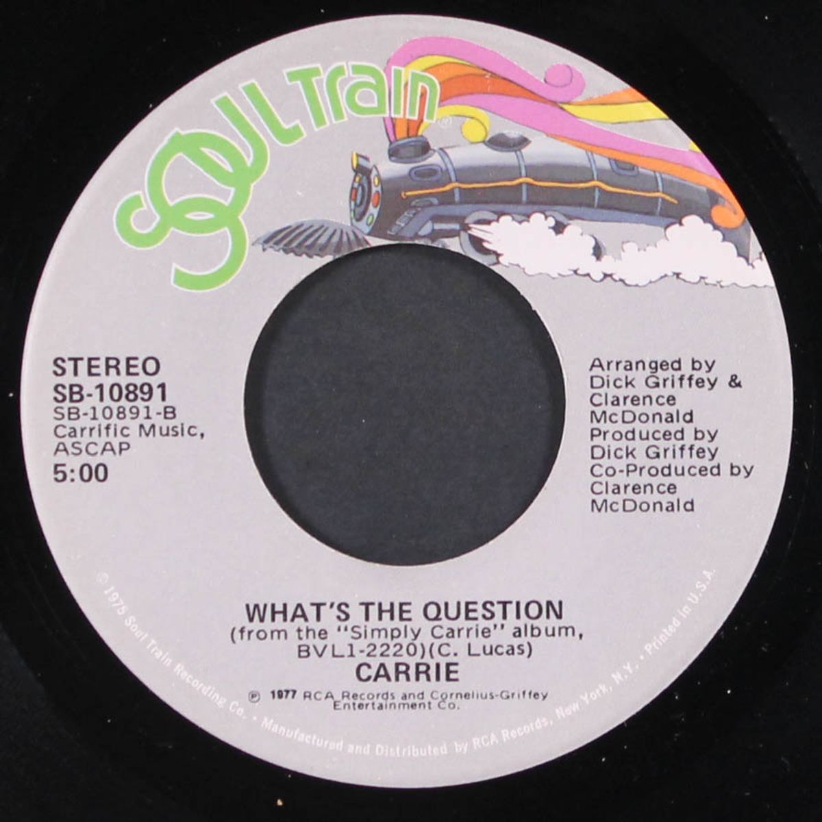 i gotta keep dancin' / what's the question by CARRIE LUCAS