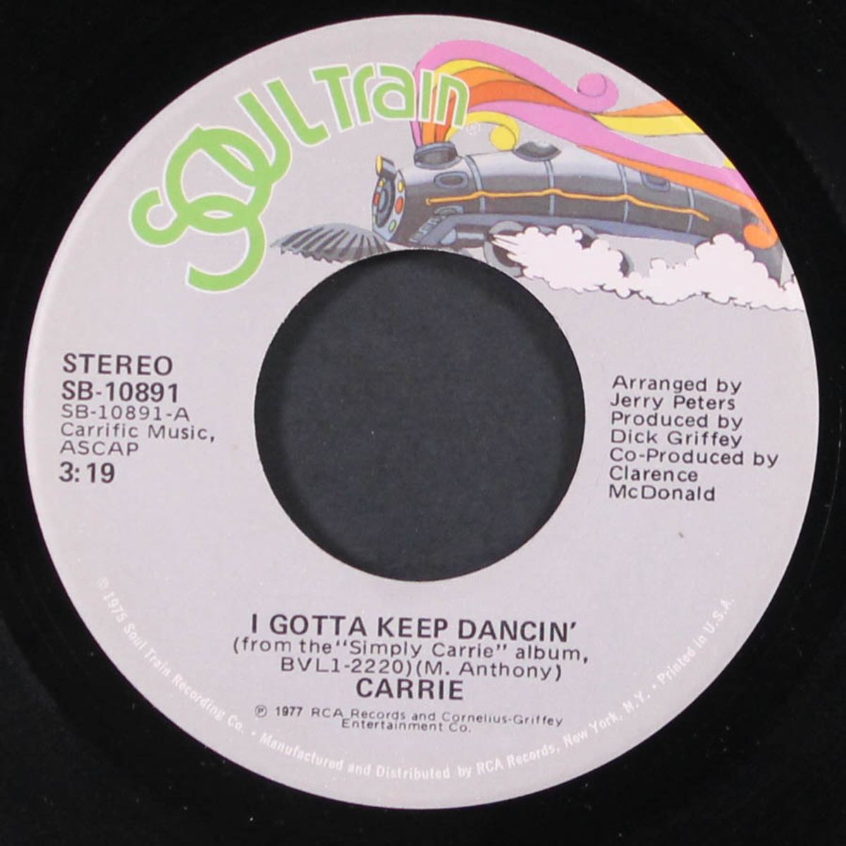 i gotta keep dancin' / what's the question by CARRIE LUCAS