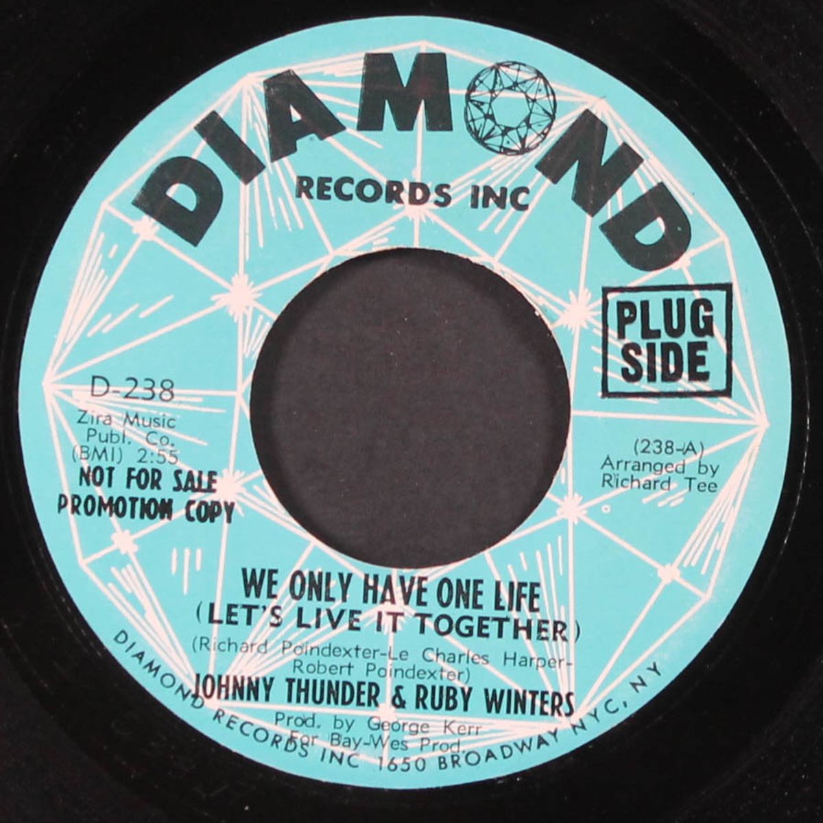 we only have one life by JOHNNY THUNDER & RUBY WINTERS
