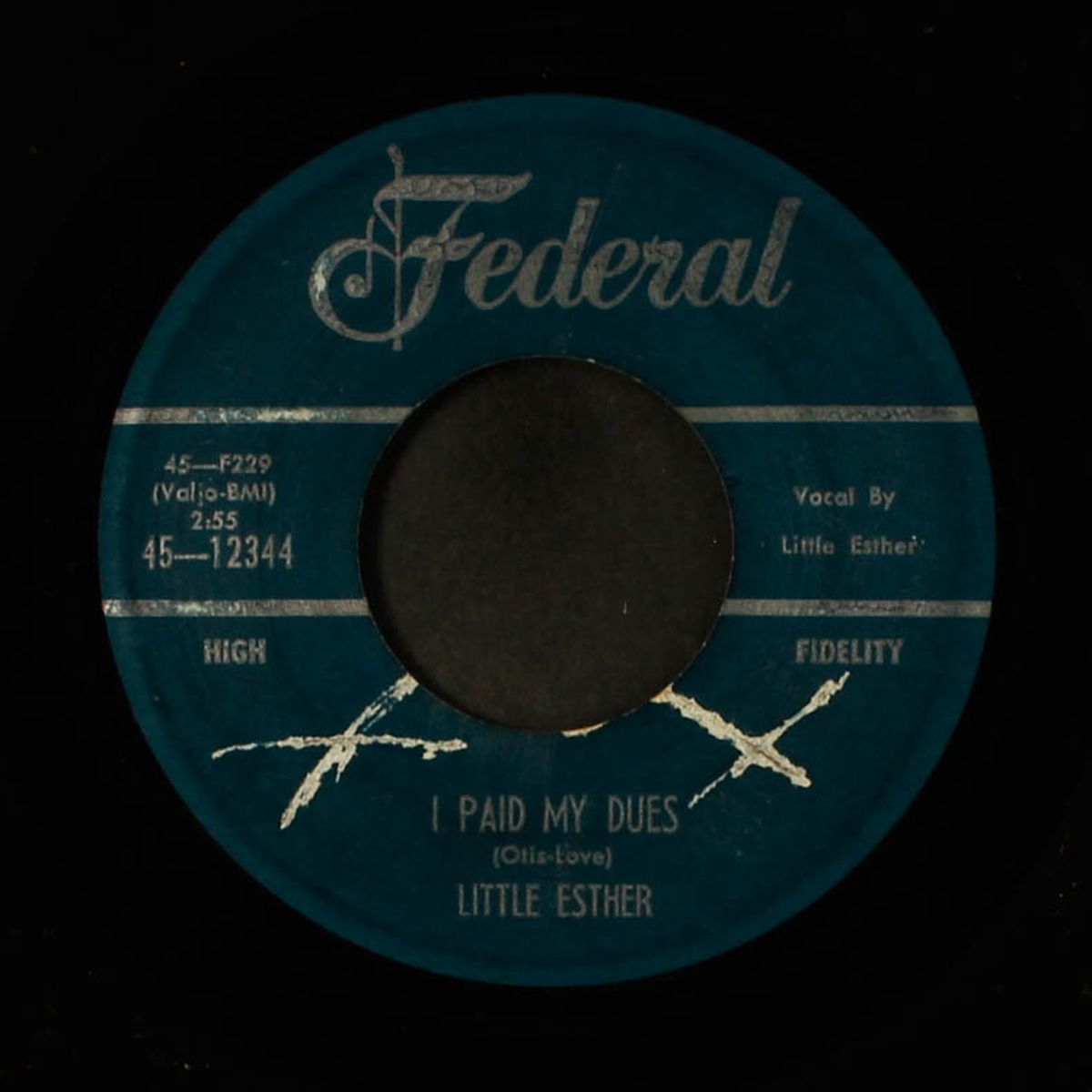 heart to heart / i paid my dues by LITTLE ESTHER