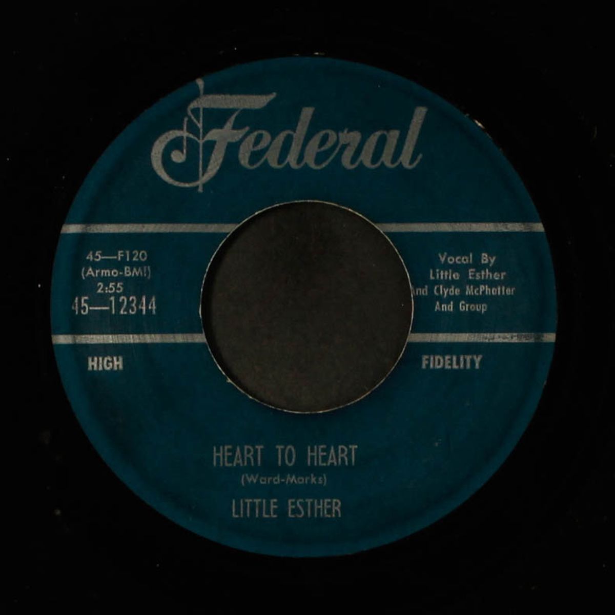 heart to heart / i paid my dues by LITTLE ESTHER