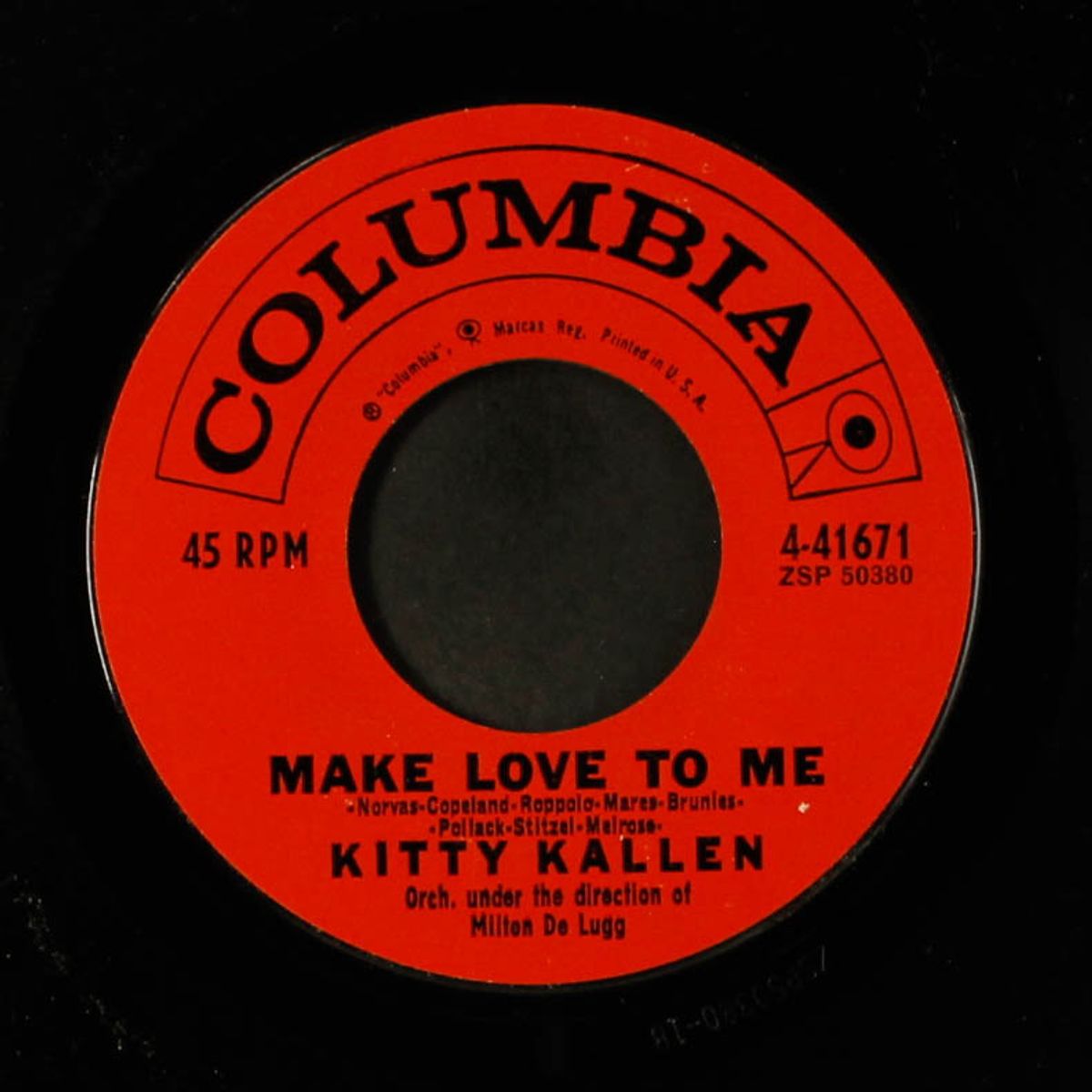 make love to me / heaven help me by KITTY KALLEN