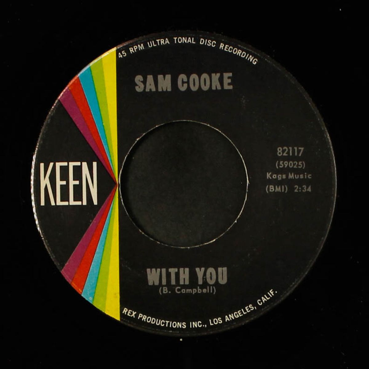 with you / i thank god by SAM COOKE
