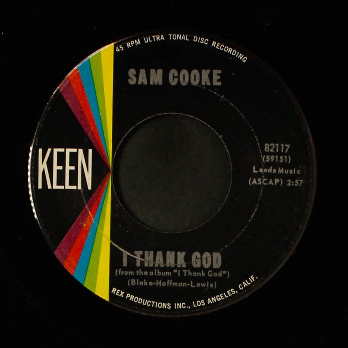 with you / i thank god by SAM COOKE