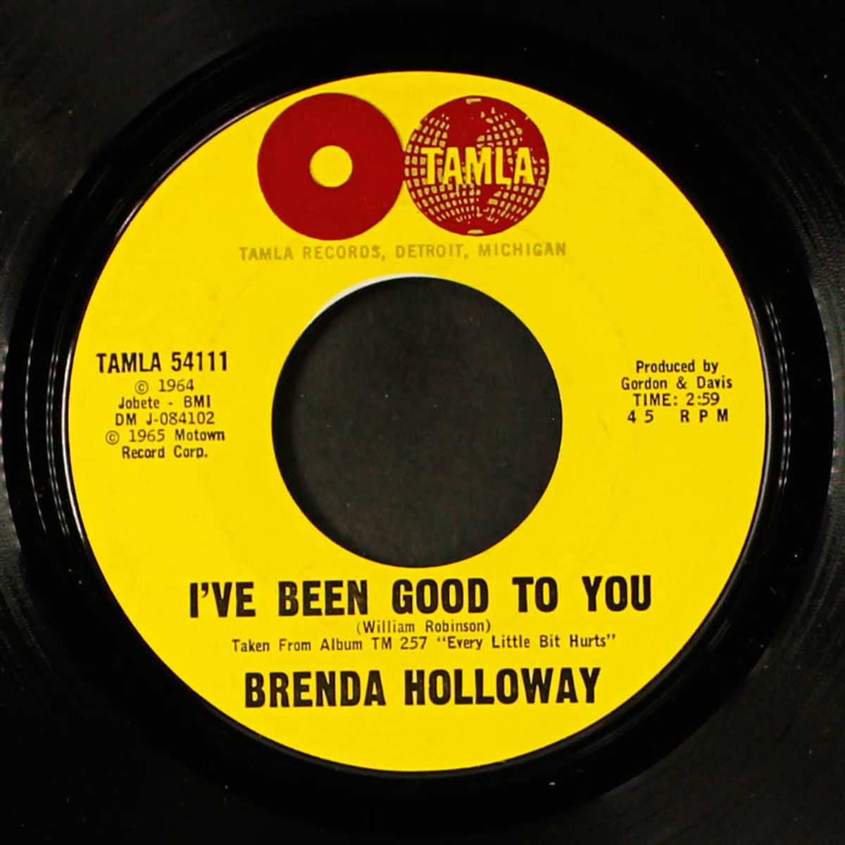 when i'm gone / i've been good to you by BRENDA HOLLOWAY